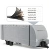 Patuibe RV Trailer Cover 22-24 FT Grey Model 1 Heavy Duty Waterproof-1