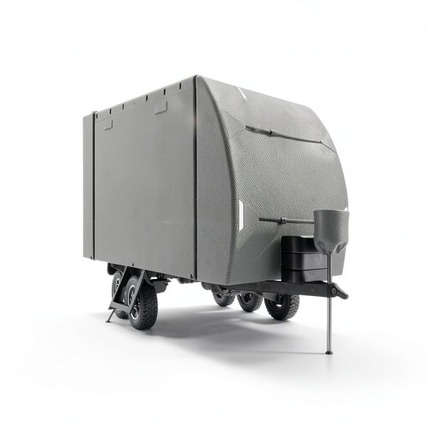 Patuibe RV Trailer Cover 20-22FT Grey Waterproof UV-7