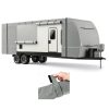 Patuibe RV Trailer Cover 20-22FT Grey Waterproof UV-3