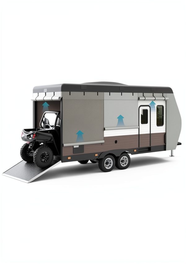 Kohree RV Cover 7 Layer Waterproof Trailer Cover Fits 27 to 30 ft-5