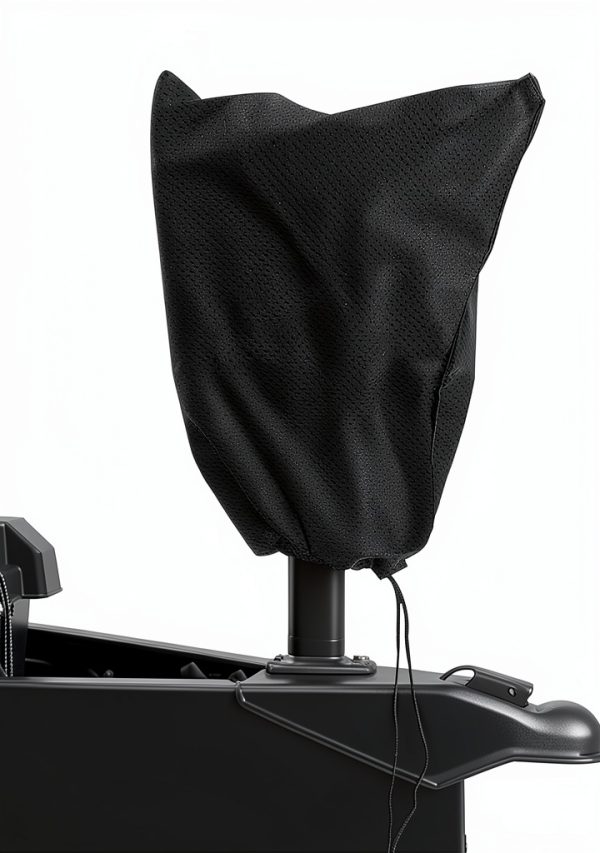 Umbrauto Universal RV Electric Jack Cover Dark Black 18x7.7x7.1 inches-0