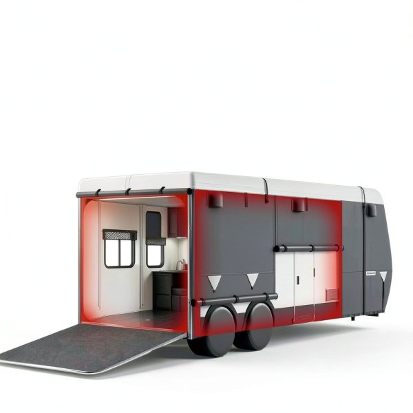 KING BIRD RV Cover TT2427 600lb Rip‑Stop Waterproof Trailer Cover-3