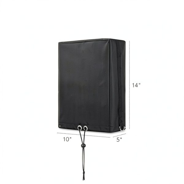 Skoutag RV Tongue Jack Cover 600D Waterproof Oxford with Pull Rope-5