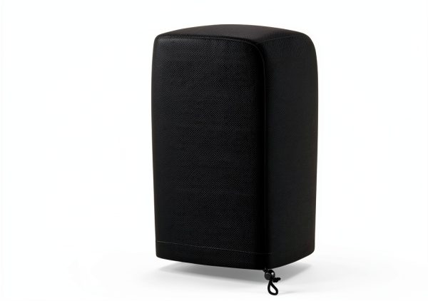 Umbrauto Universal RV Electric Jack Cover Dark Black 18x7.7x7.1 inches-2