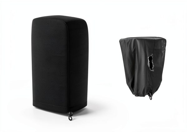 Umbrauto Universal RV Electric Jack Cover Dark Black 18x7.7x7.1 inches-4