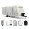 Oxford Fabric Trailer Cover FRUNO 24-27" with Jack and Tire Protection-7