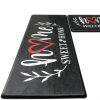 HappyTrends Kitchen Mat for Floor, 2PCS Cushioned Anti-Fatigue Kitchen Rugs, Waterproof Non-Slip Standing Mats and Rugs Set for Kitchen, Office, Laundry, Black, 17.3"×30"+17.3"×47"-0