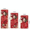 Artoid Mode Snowman Let It Snow Snowflake Christmas Kitchen Mats Set of 3, Winter Home Decor Low-Profile Kitchen Rugs for Floor - 17"x29"+17"x36"+17"x47"-2